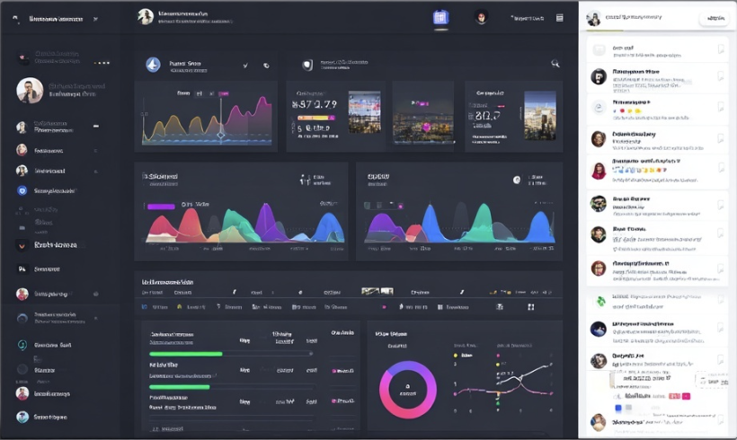 Viral Mind analytics dashboard